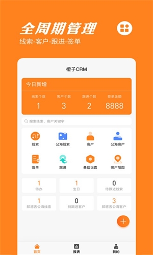 橙子CRM官方版宣传图