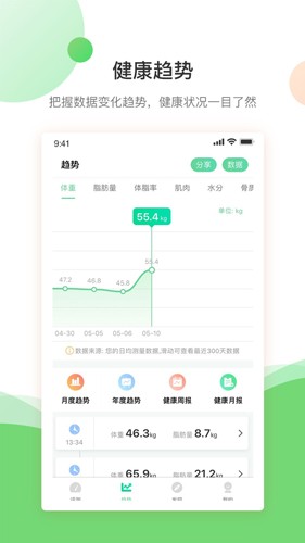 好体知app官方下载_好体知体重秤app下载 v4.2.3手机版 运行截图2