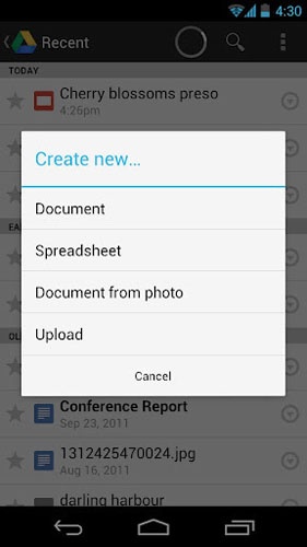 googledrive安卓官方版下载_google drive app下载 v2.25.050.0.all.alldpi最新版 运行截图2