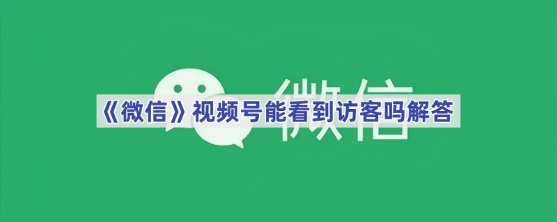 微信视频号能看到访客吗-微信视频号能看到访客吗解答[多图]