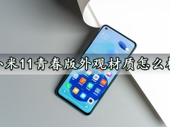 小米11青春版外观材质怎么样 小米11青春版手感好吗