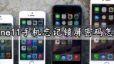 iphone11手机忘记锁屏密码怎么办 苹果11手机长截屏滚动截屏方法分享