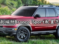 2021款福特Bronco Sport配置怎么样 福特Bronco Sport落地多少钱什么时候上市