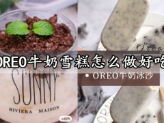 OREO牛奶雪糕怎么做好吃 超级简单又好吃的OREO牛奶雪糕做法分享