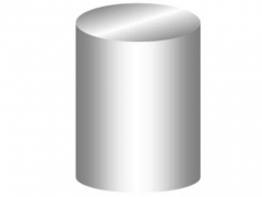 怎么用PPT制作银色立体的圆柱 PPT制作银白色立体圆柱教程分享