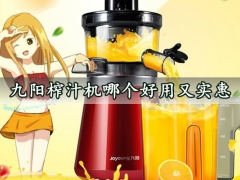 九阳榨汁机哪个好用又实惠 性价比最高的九阳榨汁机排行推荐