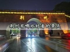 荆州有哪些好看的景点 荆州超美的网红打卡景点推荐