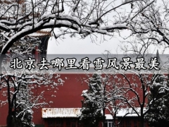 北京去哪里看雪风景最美 北京赏雪最佳地点推荐