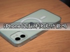 iPhone12支持快充功能吗 iphone12能反向充电吗