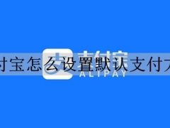 支付宝怎么设置默认支付方式 支付宝默认支付方式的设置方法