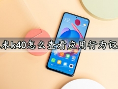 红米k40怎么查看应用行为记录 一键快速查看APP应用行为记录方法