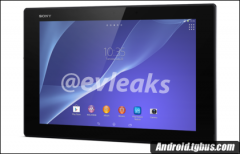 索尼最新旗舰平板Xperia Tablet Z2配置曝光！