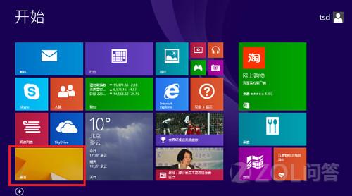 开机进入Win8.1传统桌面方法