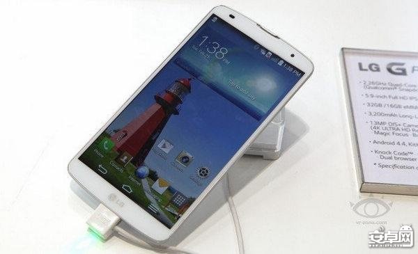 LG G Pro 2中文版与3月19日正式发布 配备5.9寸巨屏