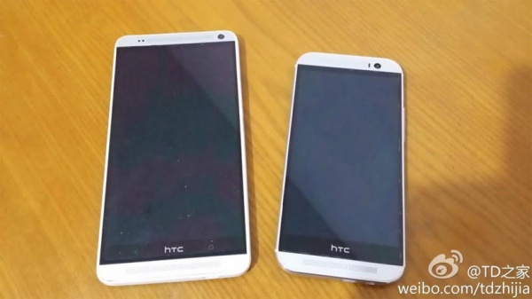 新一代HTC One（HTC M8）与One Max对比照再次曝光