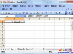 教你在Excel表格中正确的输入身份证号码的2个方法