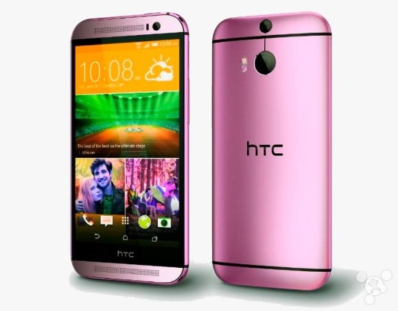 最新爆料 HTC One M8手机或将推出红蓝色粉色版本