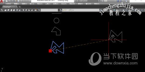 AutoCAD2017怎么移动图形