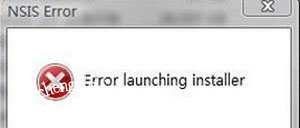 Win7系统安装软件提示error launching installer的解决方法