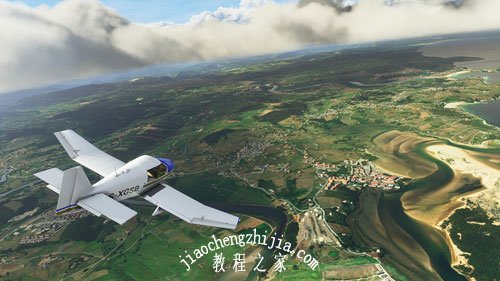 微软模拟飞行游戏截图