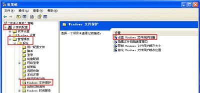 WinXP系统禁用windows文件保护弹窗的方法