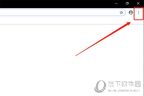 谷歌浏览器右上角扩展选项