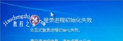 Win7系统电脑开机提示登录进程初始化失败怎么办