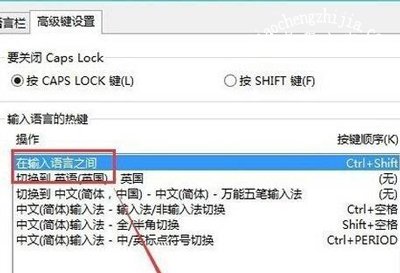 Win10系统输入法切换快捷键无法切换输入法怎么办