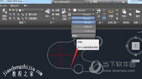 AutoCAD2015线型比例怎么设置