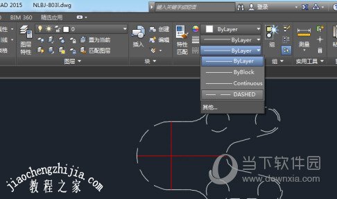 AutoCAD2015线型比例怎么设置