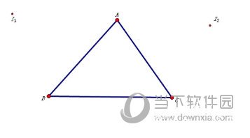 几何画板怎么作三角形的旁切圆