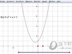 几何画板如何实现直线运动带动曲线运动 操作方法介绍