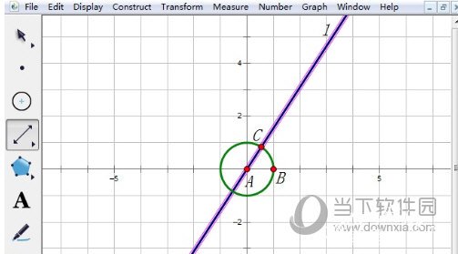 几何画板如何画斜率为k的直线