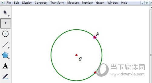 几何画板如何作点在圆上运动的动画