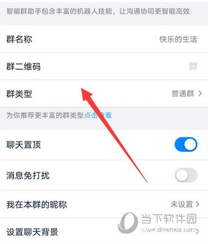 钉钉群类型界面