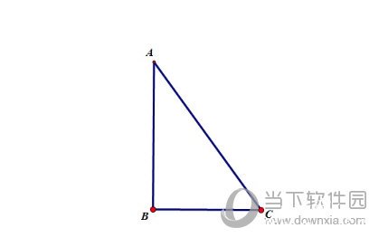 几何画板如何画直角三角形的外接圆