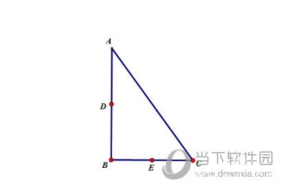 几何画板如何画直角三角形的外接圆